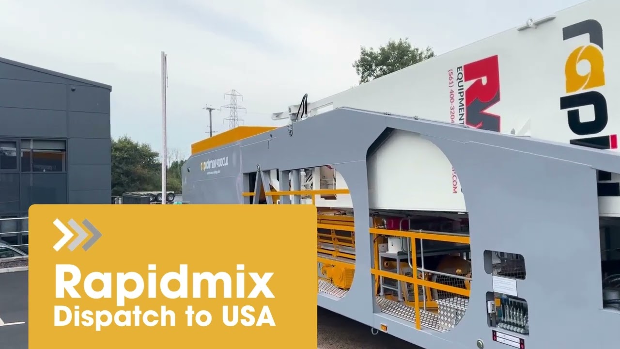 Rapidmix Mobile Continuous Mixing Plant/ Pugmill - RWC Equipment Leasing Despatch 2023