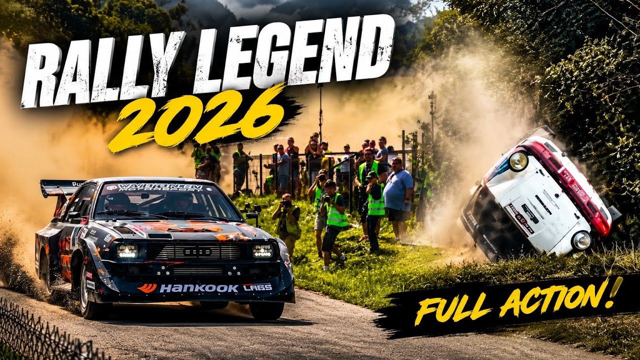 🏁 POLSKI RAJD LEGEND 2026 🔥 FULL ACTION! Rally Legends, Huge Dust & Crazy Moments