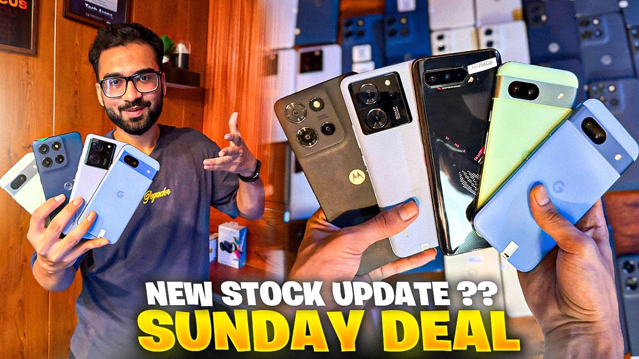 Sunday Deal🔥New Stock Update 2026 | Google Pixel Motorola Xiaomi & Asus ROG Phone Price Update 