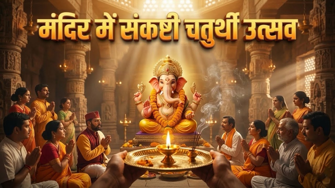 संकष्टी चतुर्थी के उपरांत 🙏 | गणपति कृपा, शांति और सकारात्मक ऊर्जा |  | Vishnu Mandir Karnal