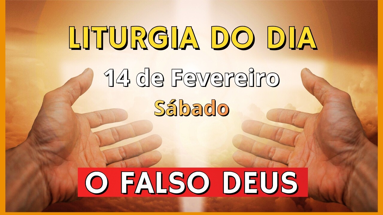 LITURGIA DIÁRIA | EVANGELHO DO DIA 14/02/2026 | LITURGIA DO DIA EM ÁUDIO