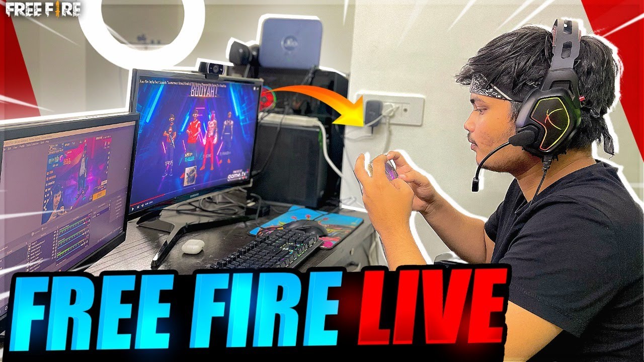 Garena Free Fire Team Two Side Gamers Squad Tournament Live