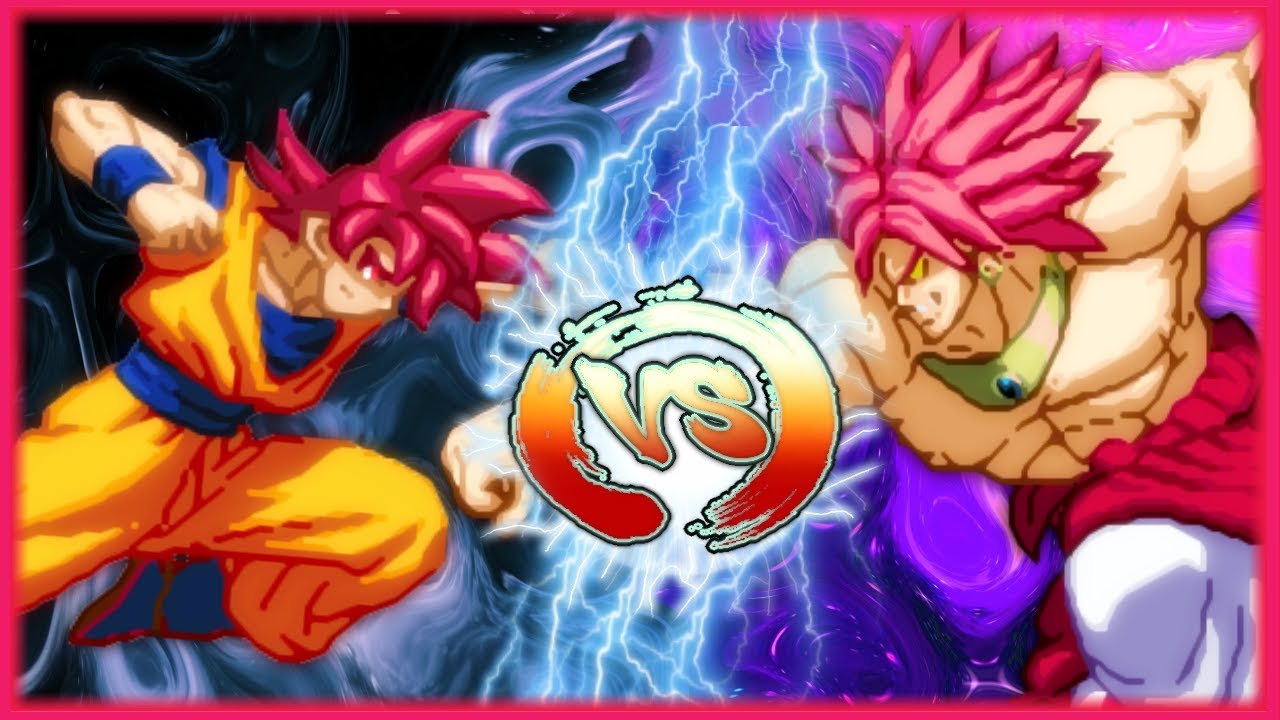 SSG Broly Vs SSG Goku Part 1
