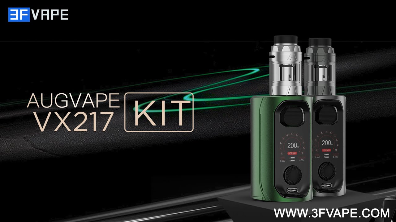 Augvape VX217 217W TC VV VW Mod Kit with Intake Sub Ohm Tank