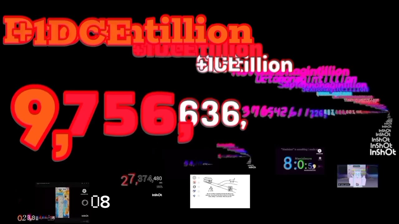 Numbers 1 Trecentillion to 1 Quattuorcentillion (104/200)
