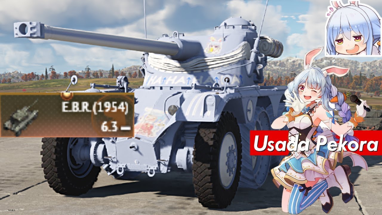 The Cutest War Criminal Experience | EBR 1954 war thunder