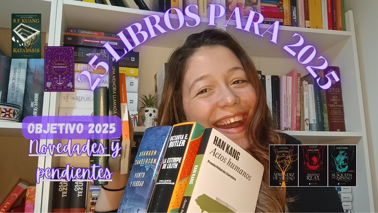 25 LIBROS PARA 2025📚💕 - novedades y pendientes que quiero leer✨- objetivo 2025🎯