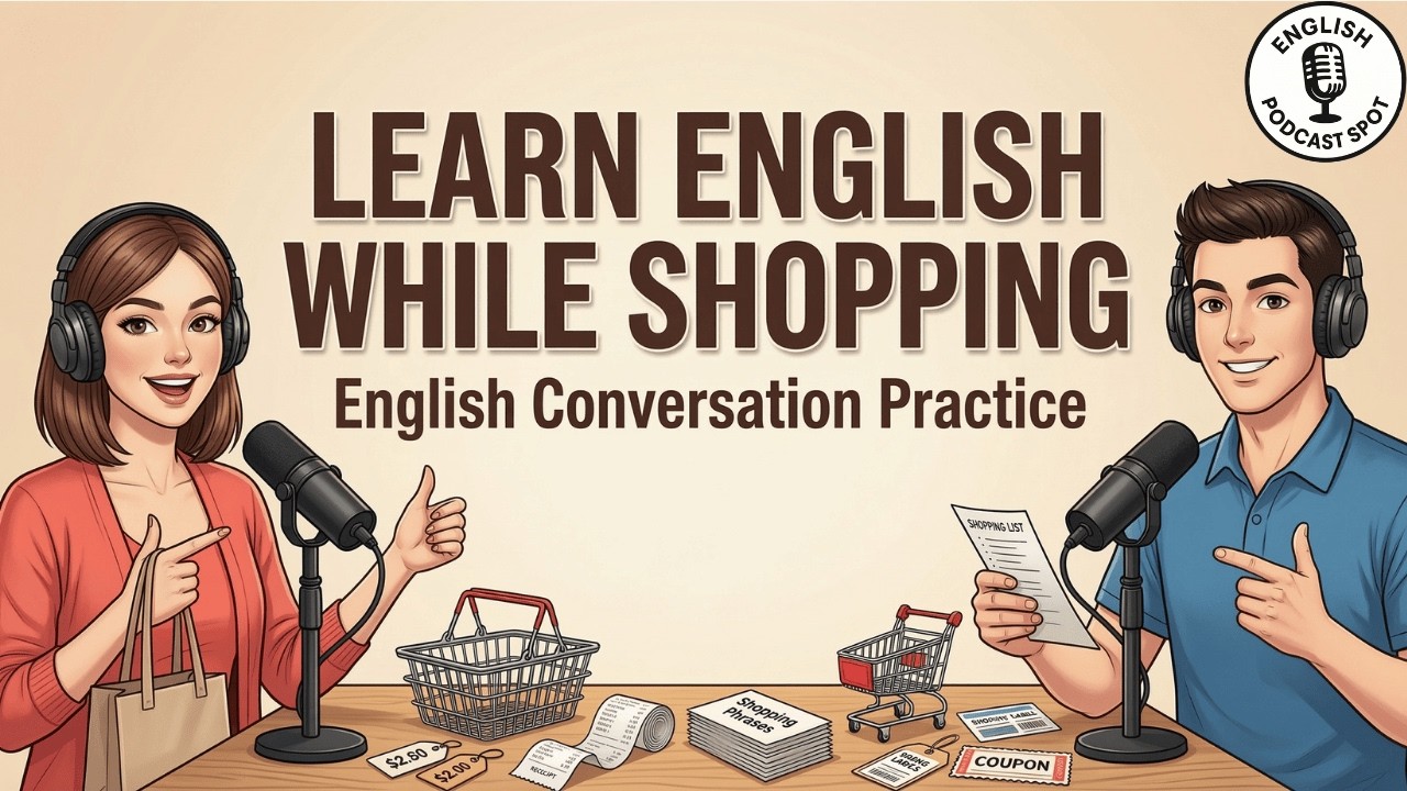 Learn English While Shopping | Supermarket Vocabulary & Phrases