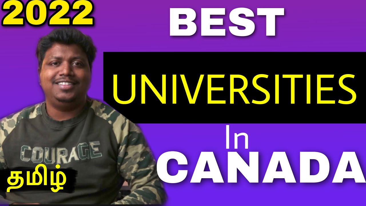 Best Universities in Canada 2022 | Canada Tamil Vlog | Top 10 Universities in Canada