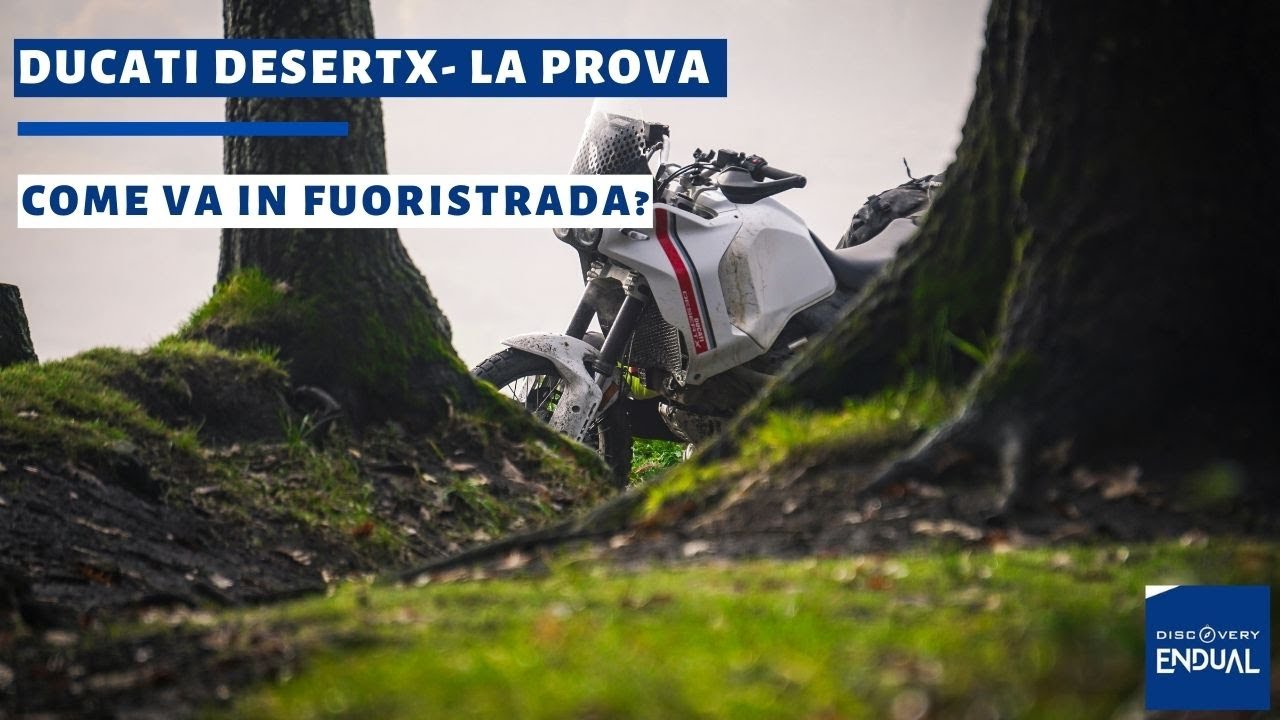 DUCATI DesertX   La prova