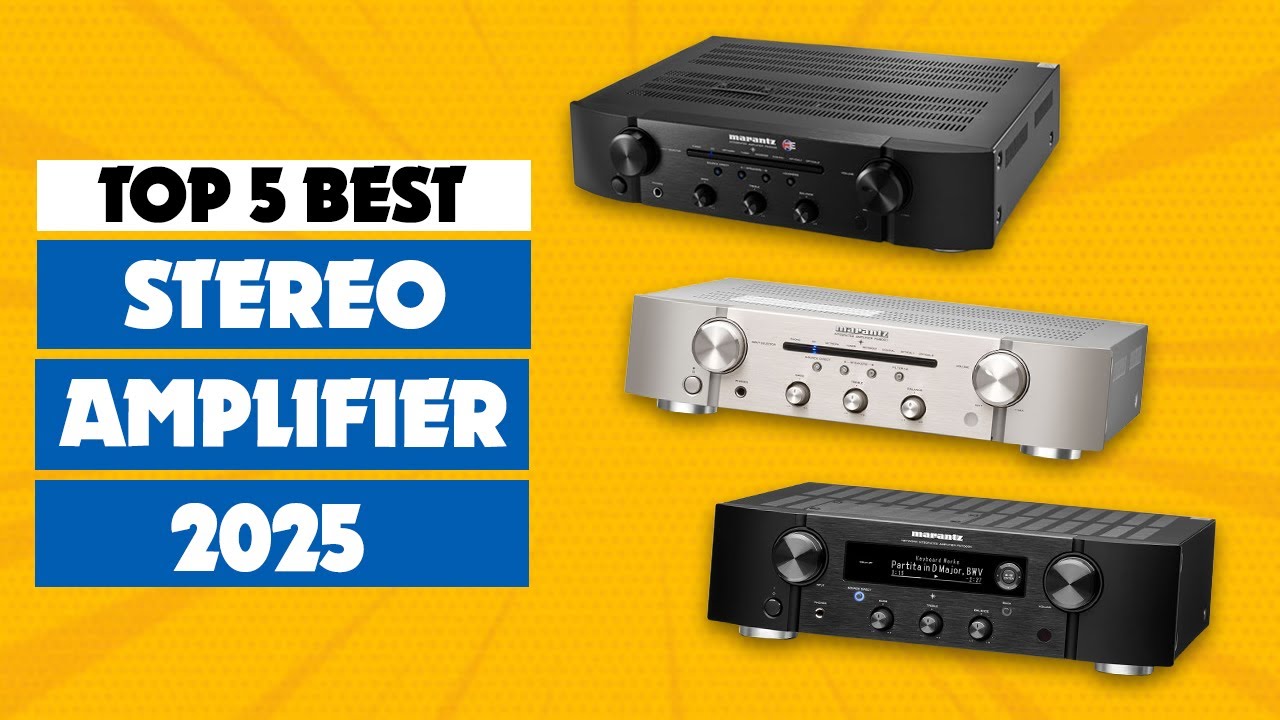 Top 5 Best Stereo Amplifiers 2025 | Best Stereo Receiver