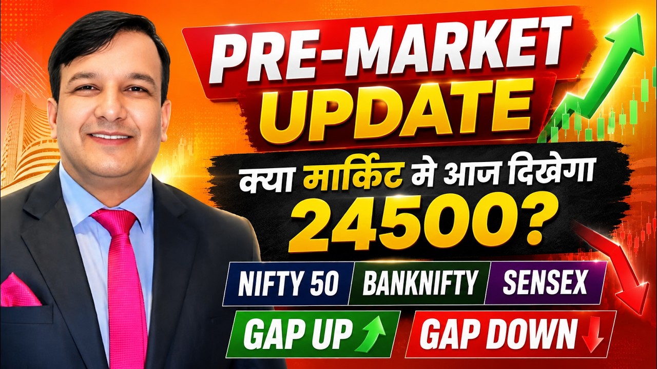 GAP UP/GAP DOWN PRE-MARKET UPDATE TODAY NIFTY 50 SENSEX MIDCAP FINNIFTY BANKNIFTY FII DATA MON 6 JUL