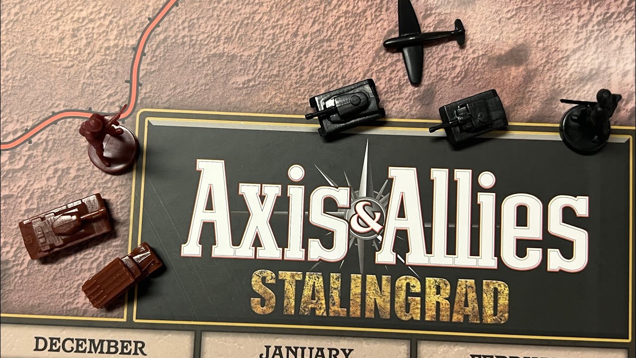 Axis & Allies Stalingrad: set up & map