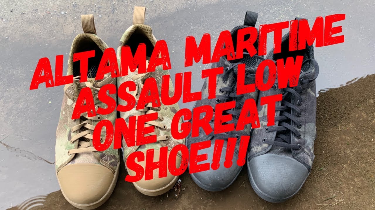 Altama Maritime Assault Low One Awesome Shoe