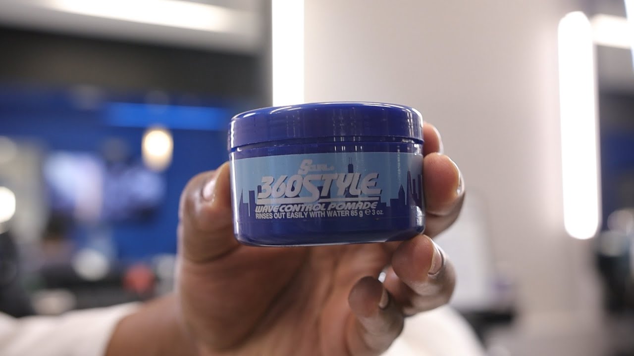 Wave Pomade Perfected | Luster's S-Curl 360 Style