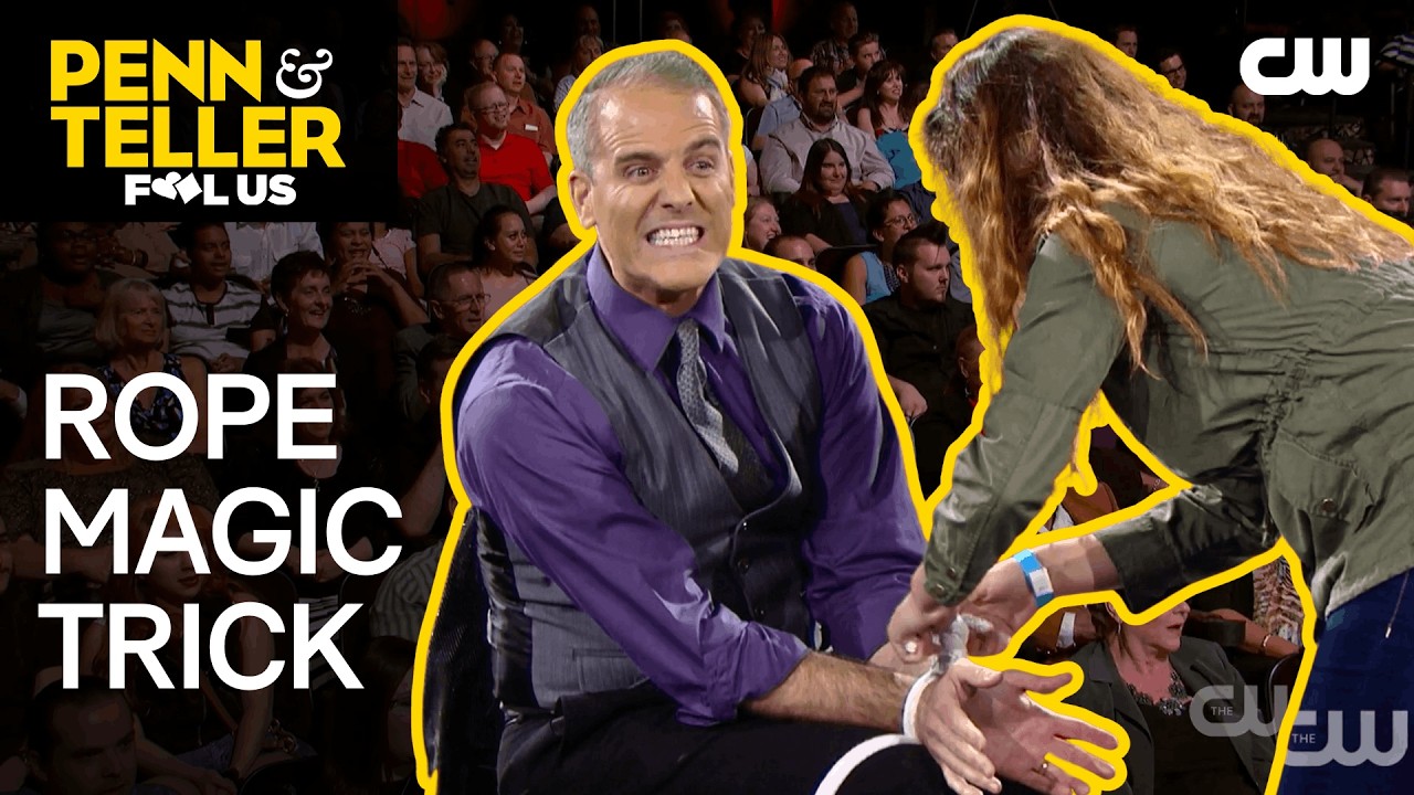 Magician Performs Rope Escape Magic Trick | Penn & Teller: Fool Us | The CW