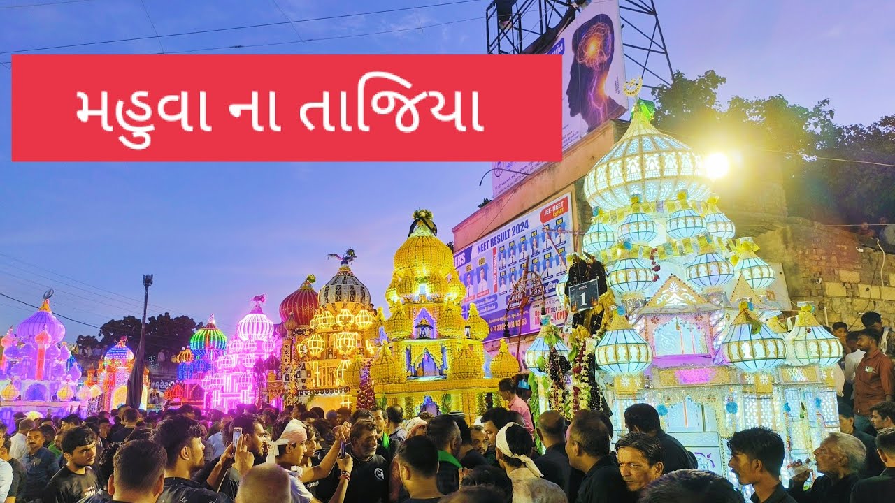 Mahuva All Taziya | Bagicha Chowk | Muharram 2024