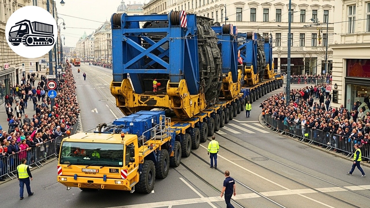 92 MASSIVE LOGISTIK GIGANTEN | eine IMPOSANTE KOLONNE die jeden RAHMEN spreng