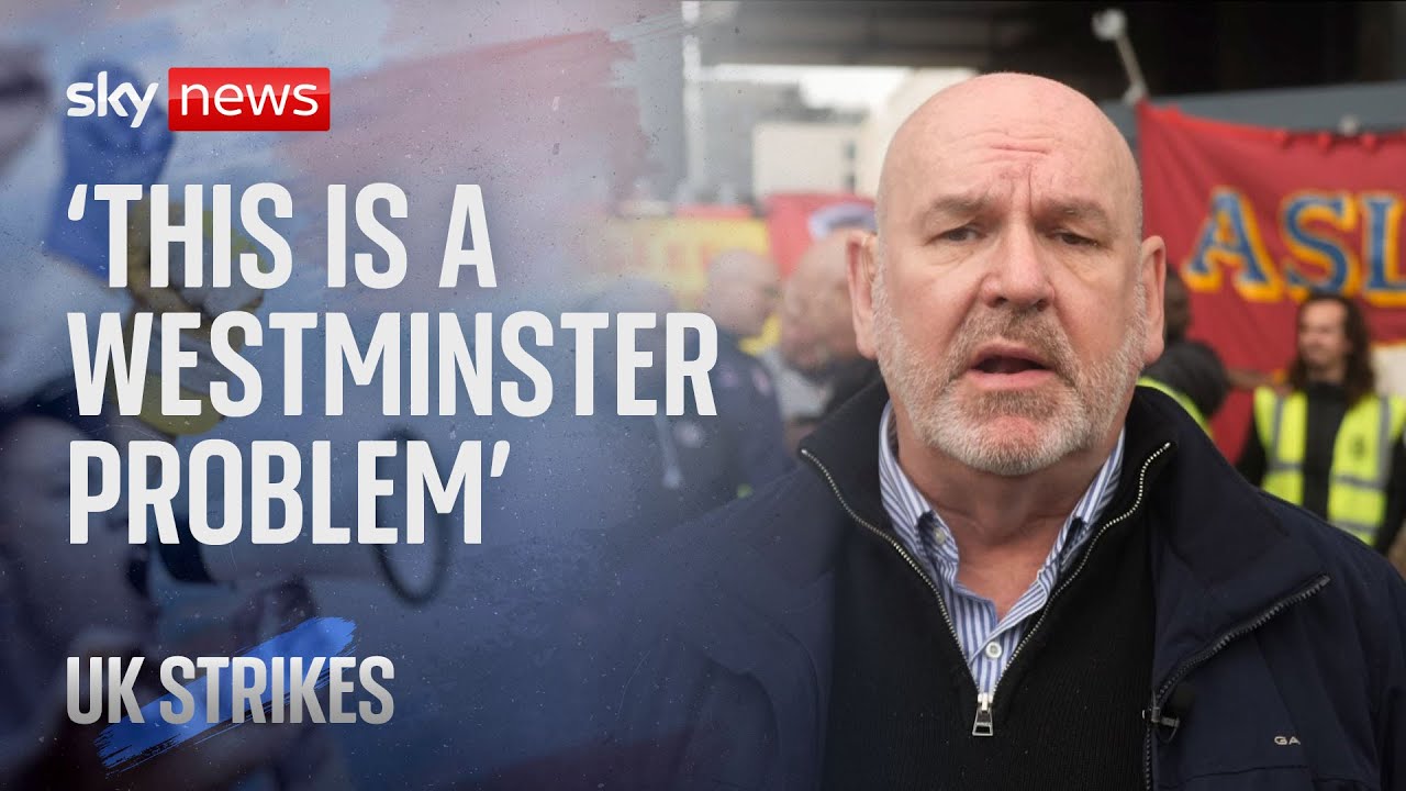 'This is a Westminster problem': ASLEF's Mick Whelan on strike action