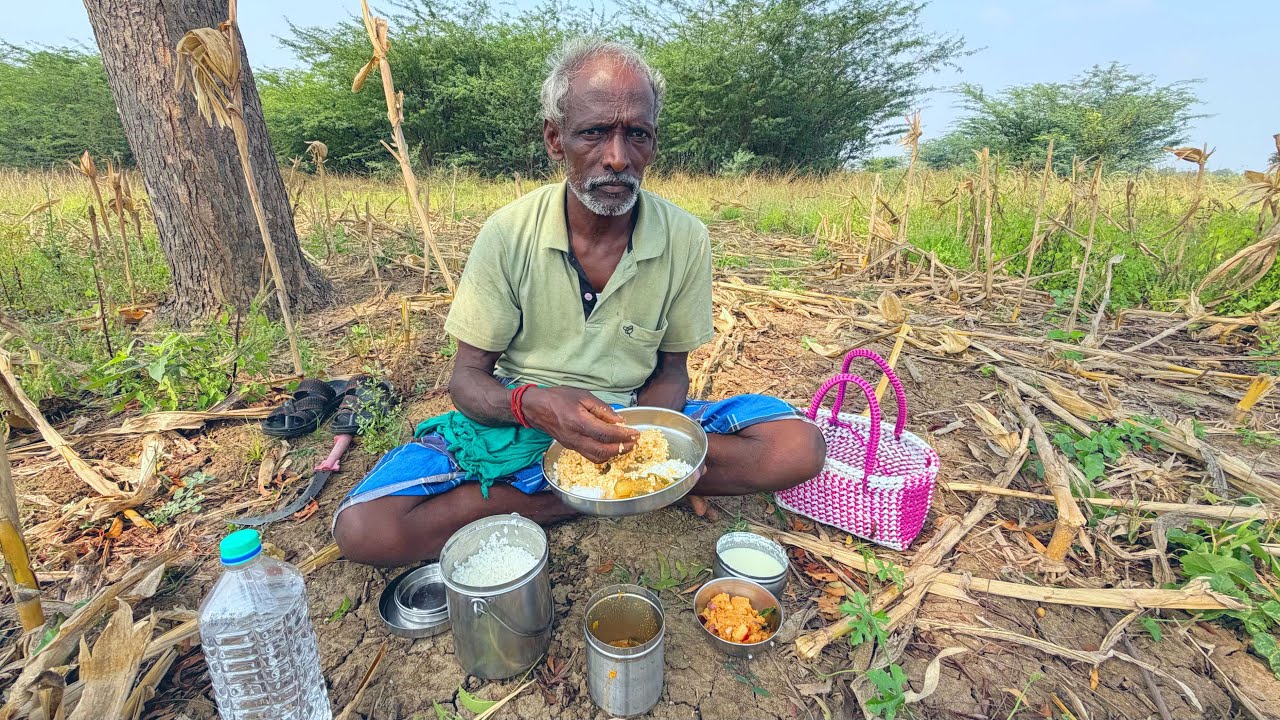 அப்பாவின் காலை சாப்பாடு இதுதான்|Village Lifestyle|Idhu Namma Route.#tamil #vlog 