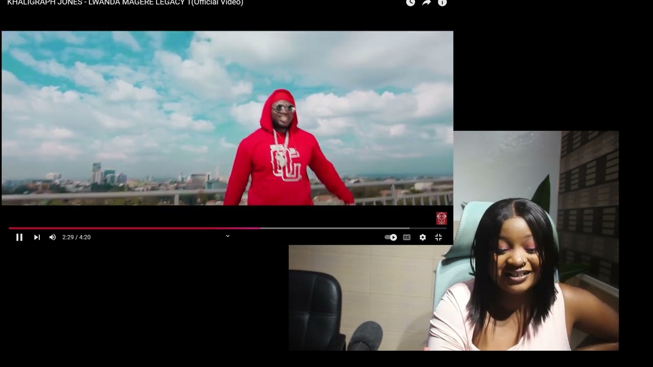 NAIJA BABE REACTS//KHALIGRAPH JONES- LWANDA MAGERE LEGACY 1 (Official Video)