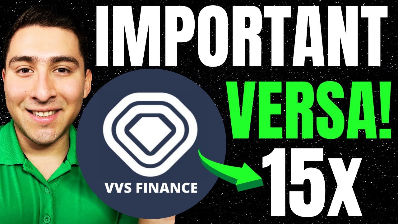 VVS FINANCE CRYPTO BIG NEWS! VERSA Games IGO (Buy VVS Now?)
