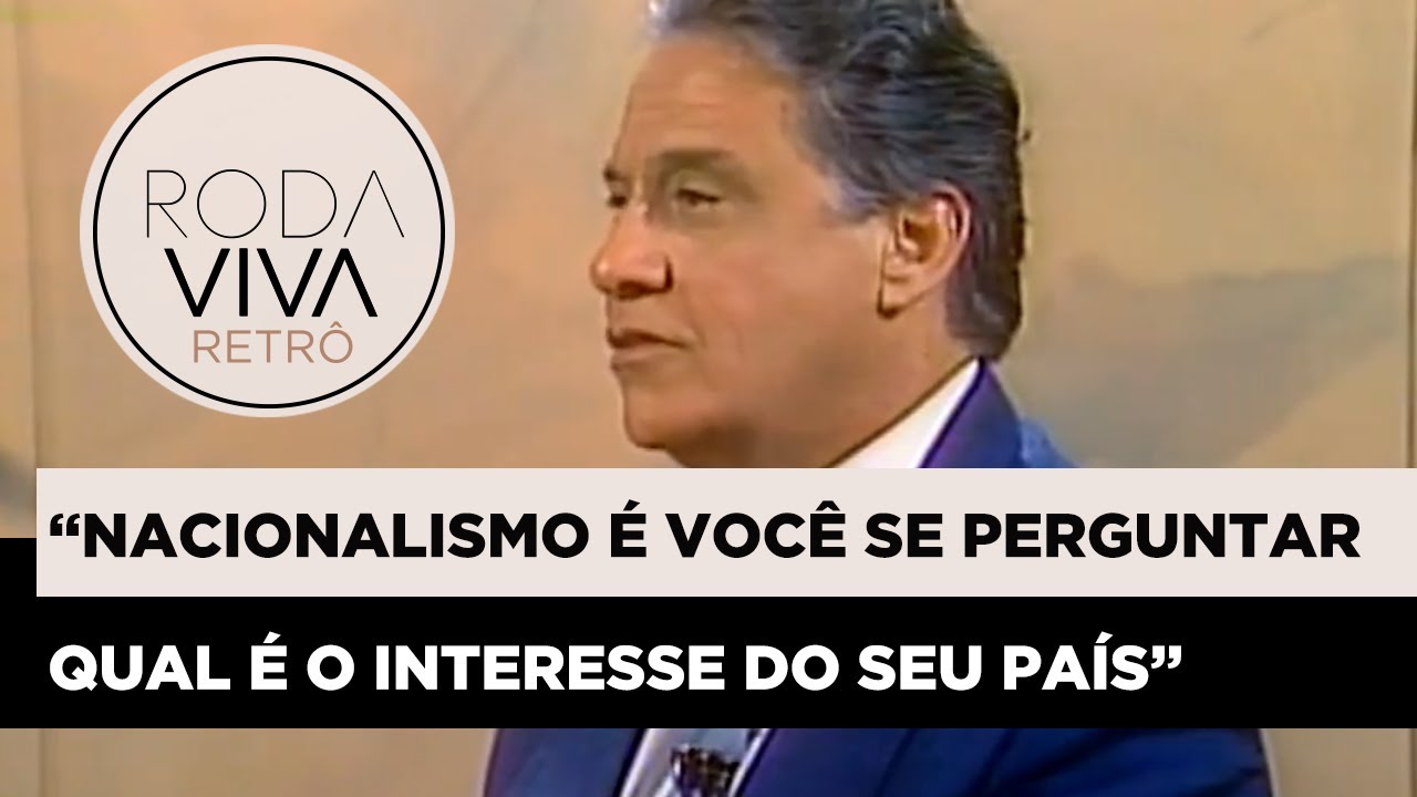 Fernando Henrique Cardoso discute conceito de 'nacionalismo' | 1988