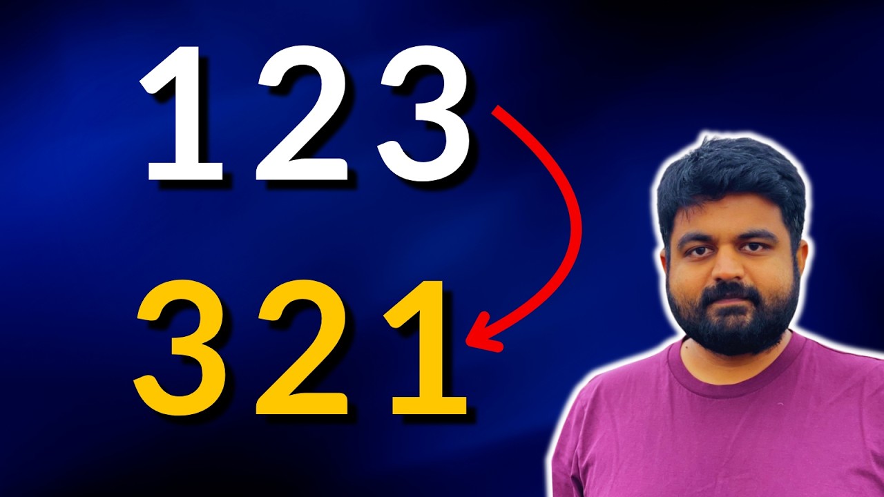 Reverse Integer: 7 - meta interview question