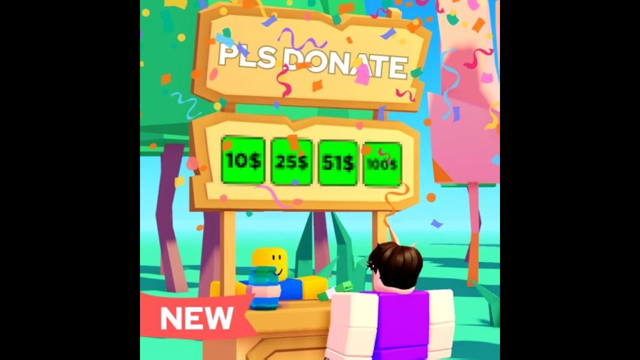 Jak mieć stoisko na Pls Donate w roblox jak zrobić oferty