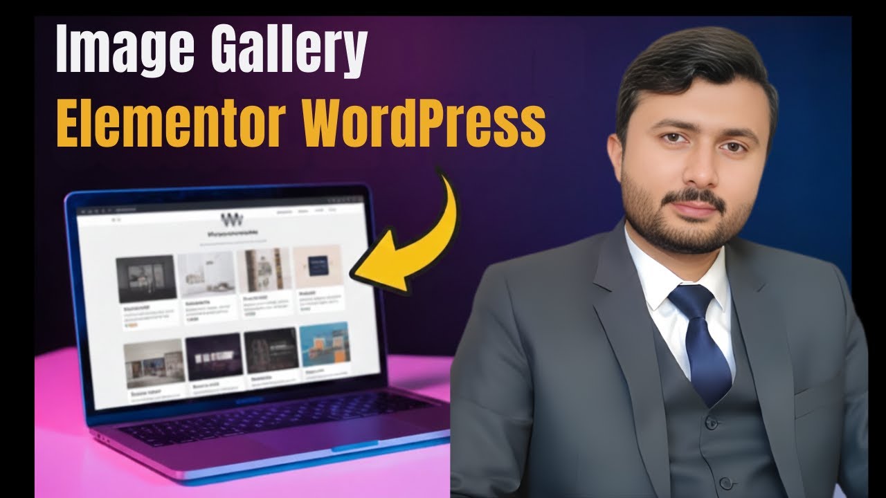 How to add an image gallery in elementor wordpress website
