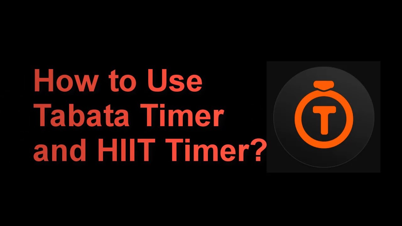 How to Use Tabata Timer and HIIT Timer App on iOS and Android #ultimateyou #tabata #hiit