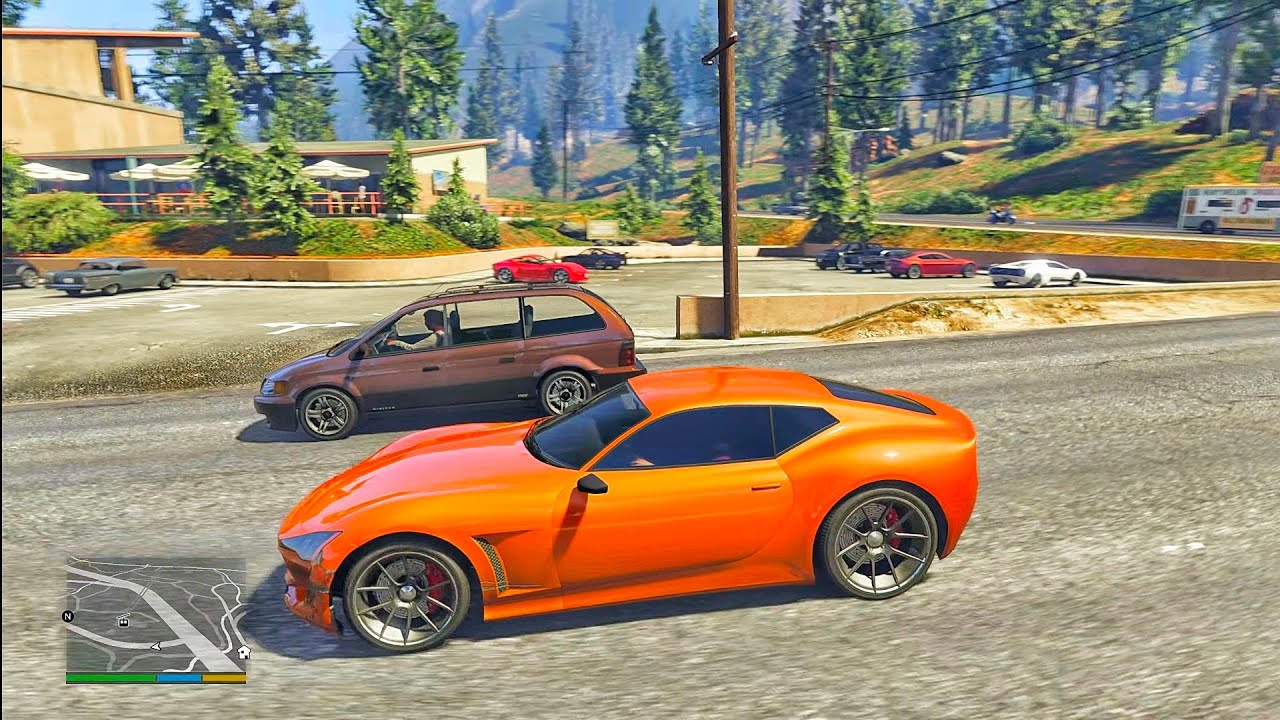 Grand Theft Auto V PS5 Free-roam Gameplay #2217