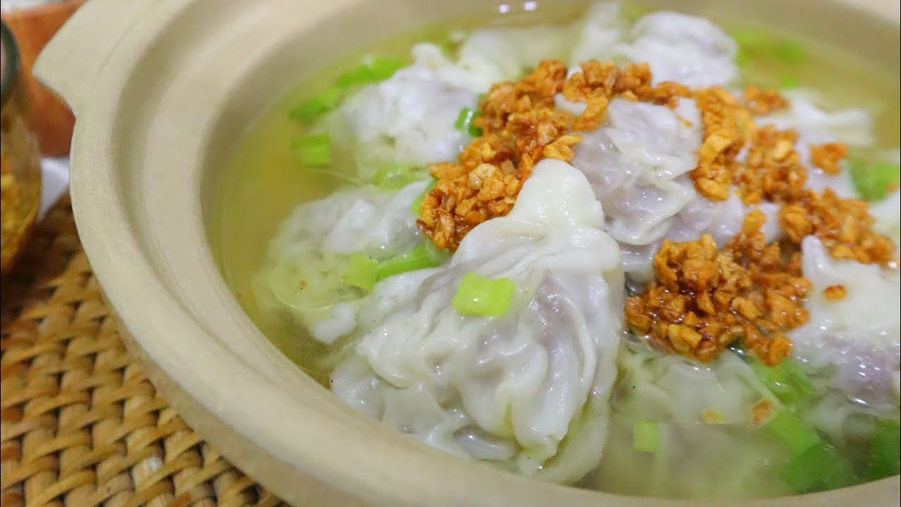 RESEP PANGSIT KUAH SEGER GURIH