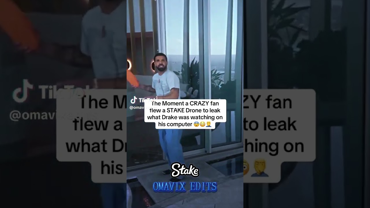Drake gets his computer leaked by a drone 😭😂