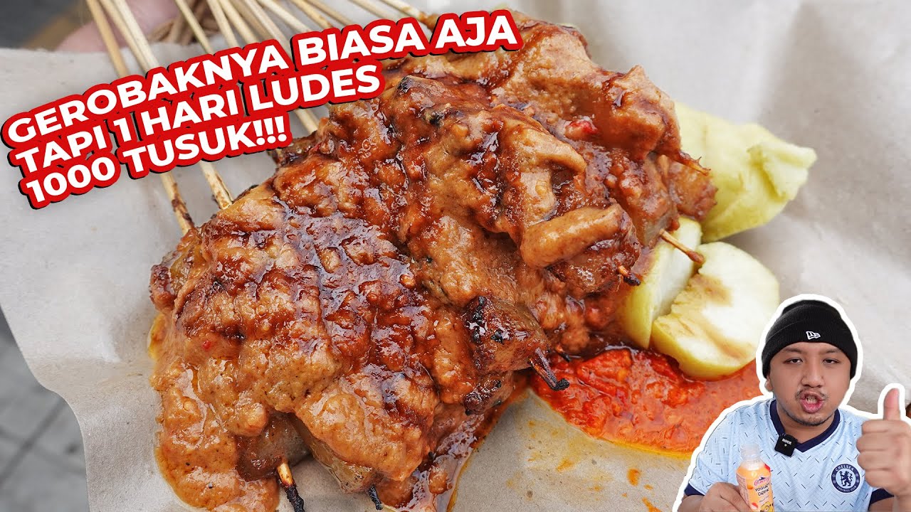 ANCYUURR!! 1000 TUSUK LUDES/HARI. GEROBAKNYA SEDERHANA AJA