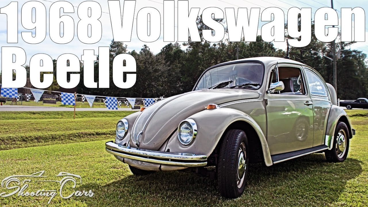 1968 Volkswagen Beetle! All Original Air Cooled People's Car!