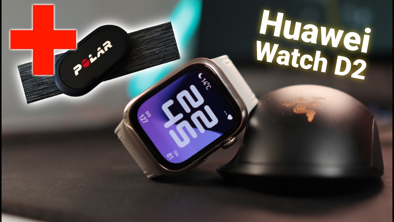 Huawei Watch D2 - najlepszy smartwatch dla zdrowia? 🩺 Sprawdzam pomiar ciśnienia i tętna!