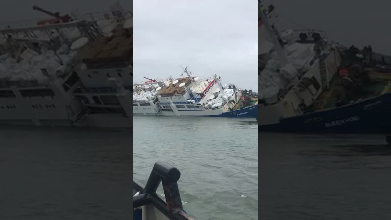 Midia Marine Terminal a participat, ieri, la salvarea echipajului navei Queen Hind