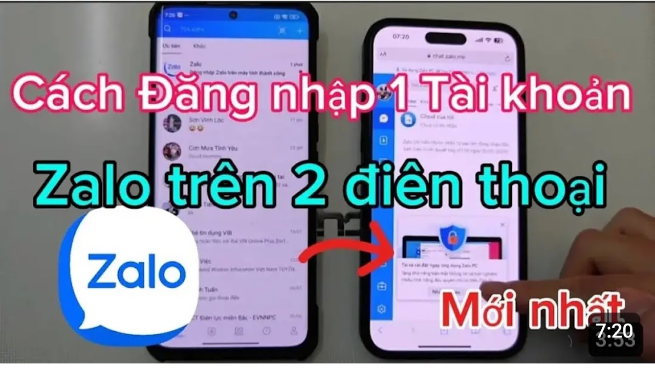 Cách Đăng nhập Zalo trên 2 điện thoại , máy tính cực kỳ đơn giản