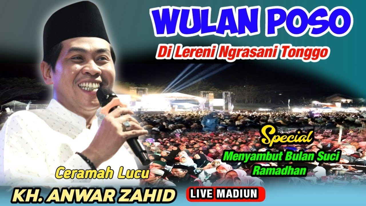 🔴 PENGAJIAN LUCU KH ANWAR ZAHID TERBARU 2026 