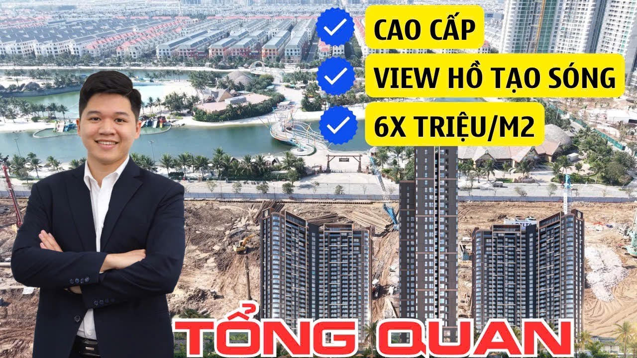 10 PHÚT TỔNG QUAN DỰ ÁN MASTERI GRAND COAST VEN HỒ TẠO SÓNG LỚN NHẤT OCEAN CITY