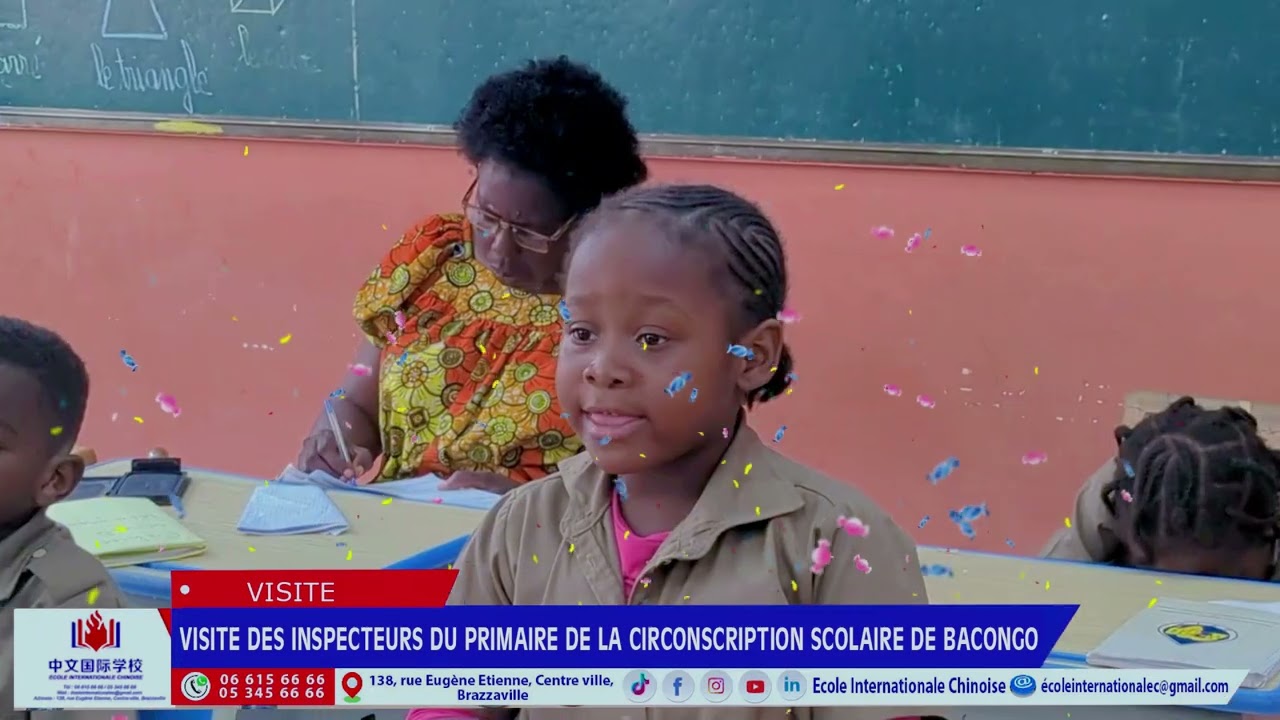 Visite des locaux inspecteurs du primaire de la classe circonscription scolaire de Bacongo 