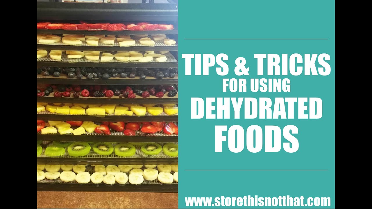 Dry It, You'll Like It: Tips and Tricks for Rehydrating Dehydrated Food