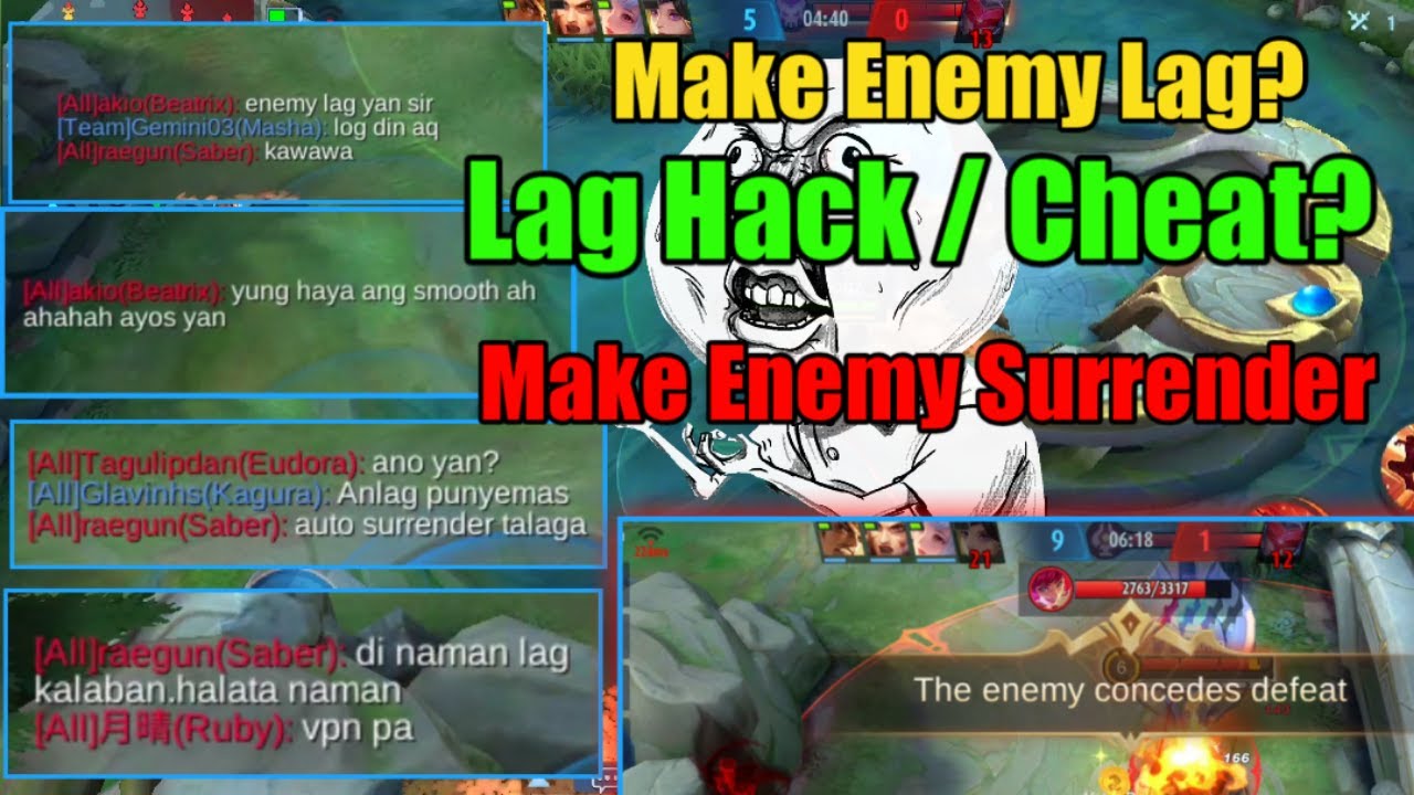 New ML Hack/Cheat? | Make Enemy Lag? | Revamped Hayabusa | Lag Hack? | Secret Lag Technique