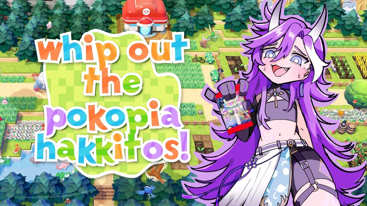 【Pokémon Pokopia】IT'S TIME TO PLAY THE NEW GAME OF THE YEAR, LET'S PLAY POKOPIA MY HAKKITO 🥹✨