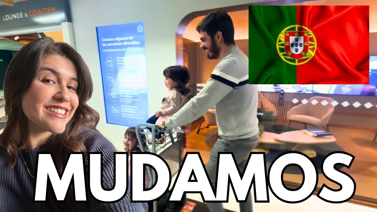Largamos tudo e viemos pra Portugal 🇵🇹