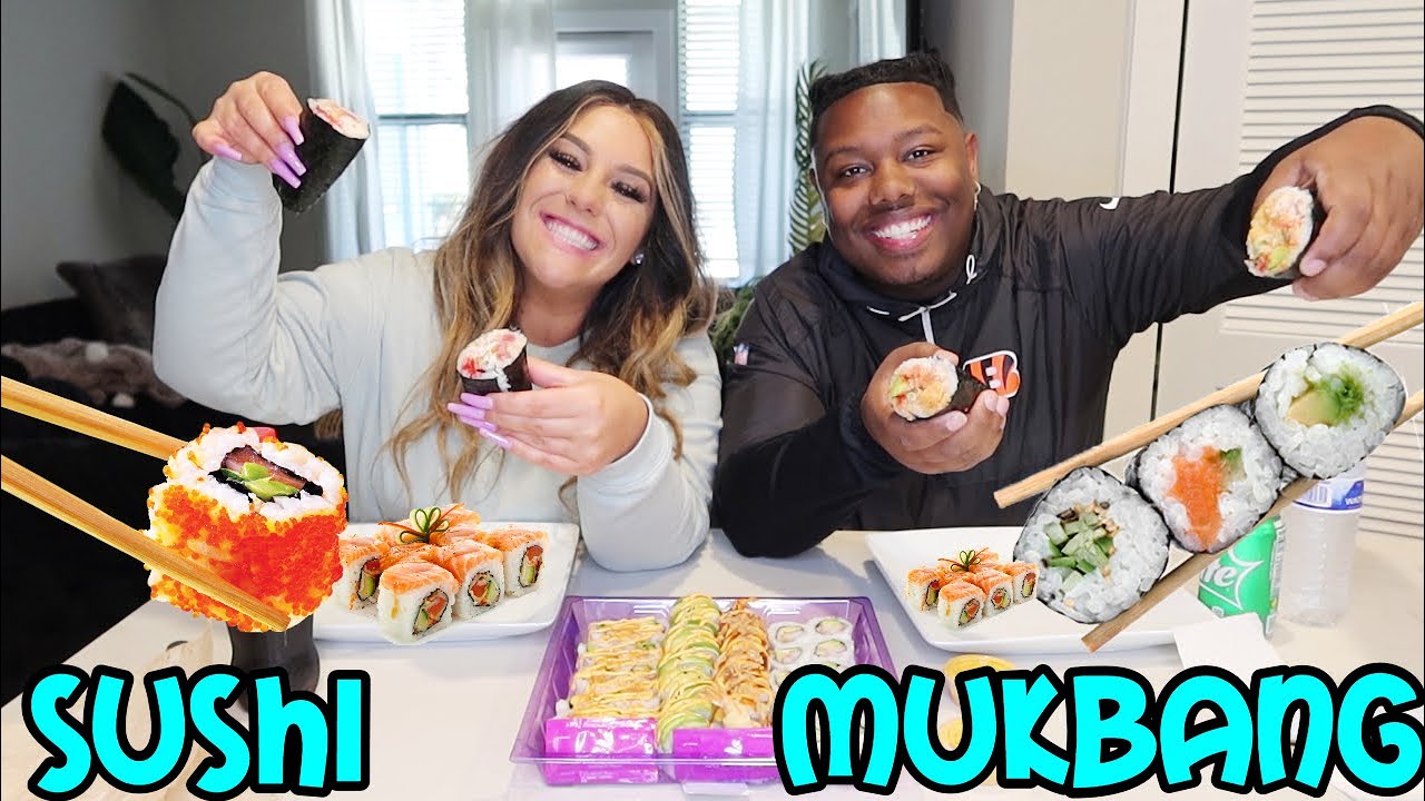 Sushi Mukbang With Dalvin🍣🍱