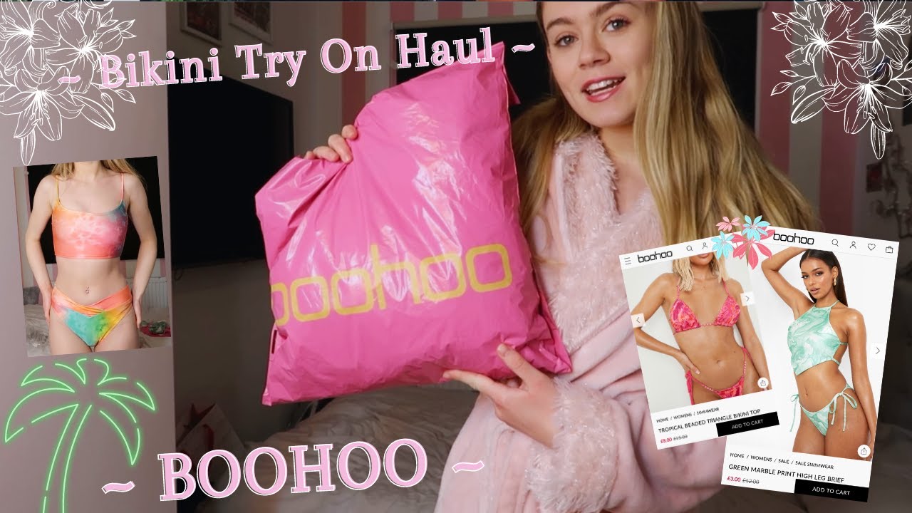 ~ BOOHOO Bikini Try On Haul! 🦋 ~ 🛍💕