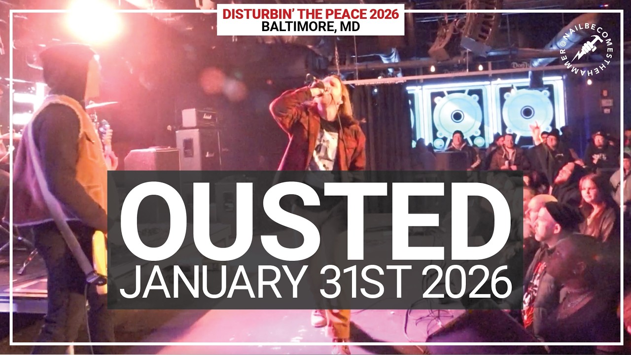 OUSTED @ Disturbin’ The Peace 2026 (Baltimore, MD) - January 31st 2026 *FULL SET*