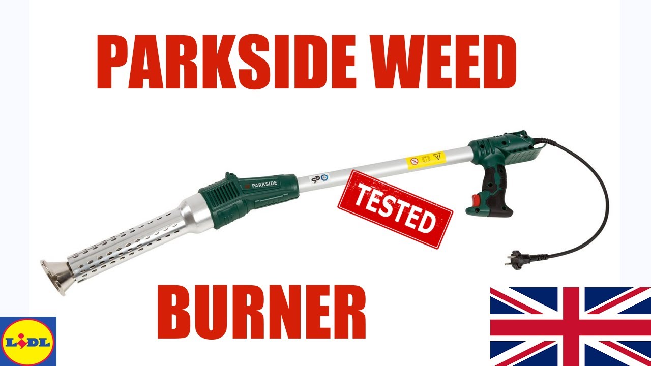 LIDL - PARKSIDE 2000w Electric Weed Burner | Unboxing & Test!